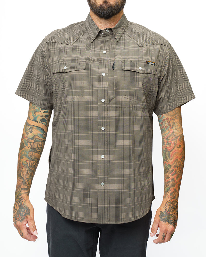 Off The Grid Surplus Deke SS Shirt - Beluga Brown