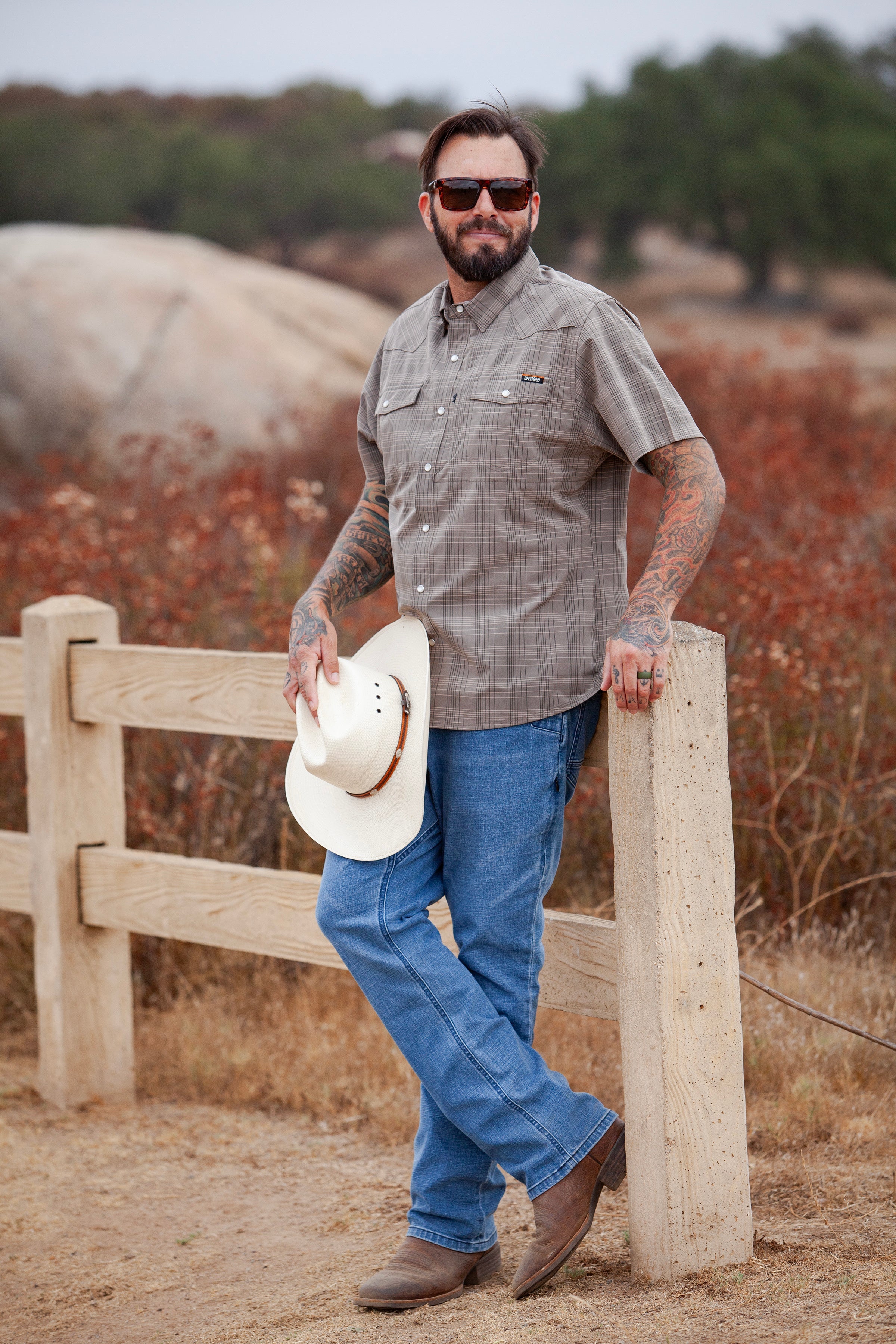 Off The Grid Surplus Deke SS Shirt - Beluga Brown
