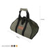 White Duck Diamond Shape Canvas Firewood Log Carriers