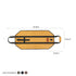 White Duck Diamond Shape Canvas Firewood Log Carriers