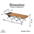 Mountain Summit Gear Horizon Folding Cot - Large