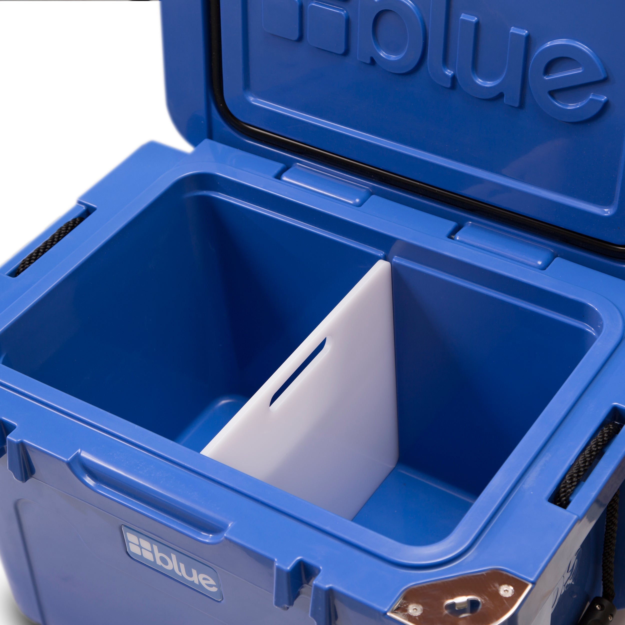 Blue Coolers Accessory Kit Cobalt - Divider/Cutting Board, Basket, Lock, Light, & Plug for Cobalt Coolers