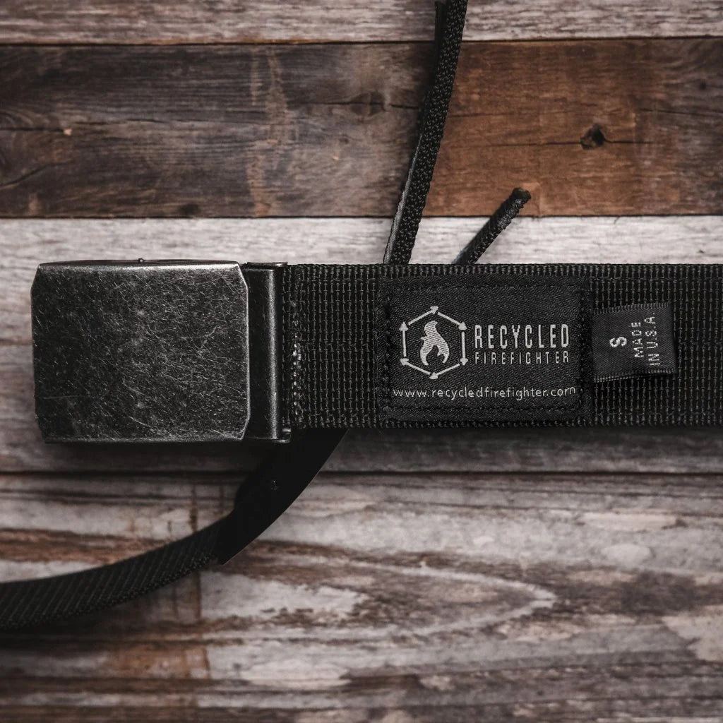 Recycled Firefighter Double Layer EDC Belt — product view 9