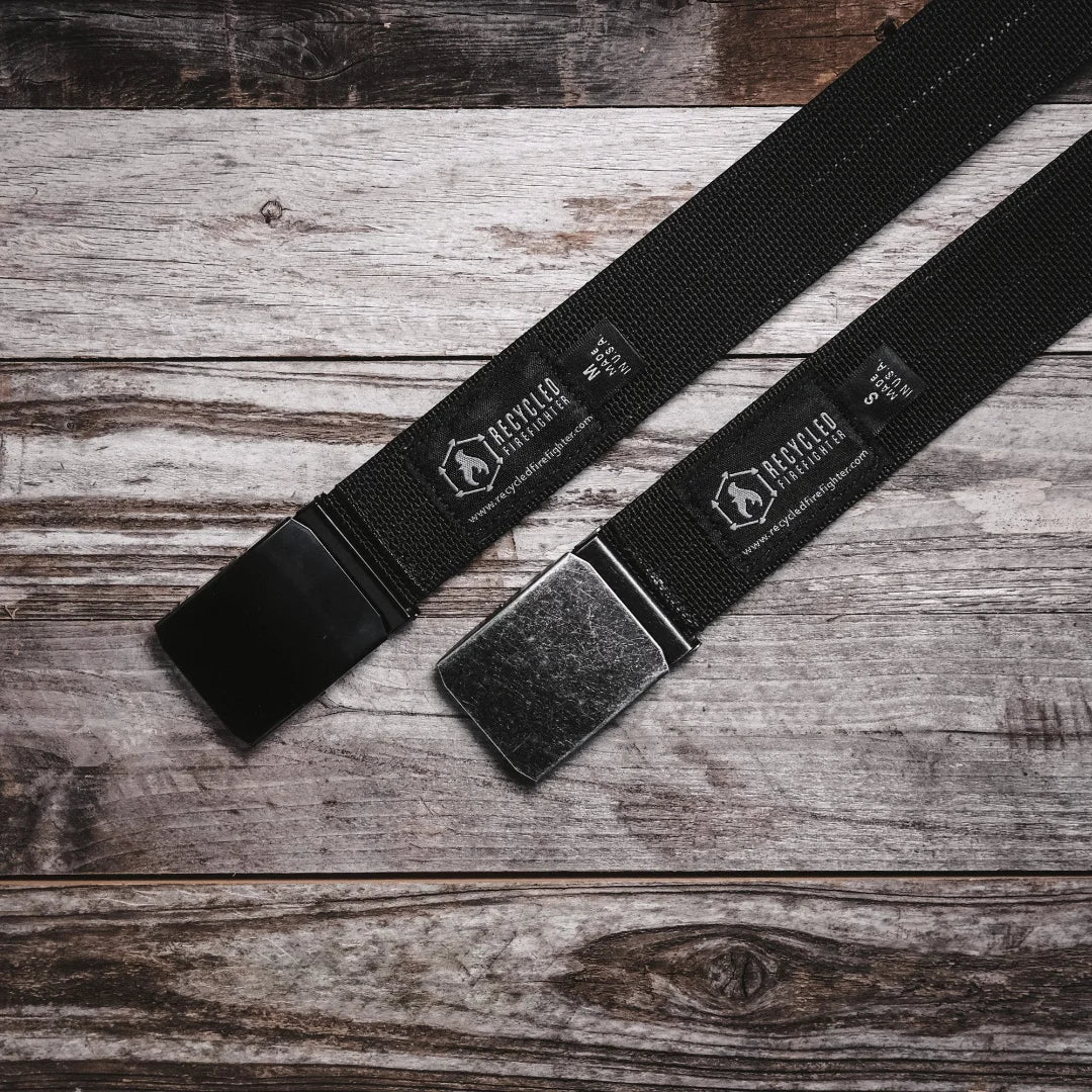 Recycled Firefighter Double Layer EDC Belt — product view 11