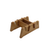 COR Surf Double Bamboo Skateboard Floor Stand — view 3