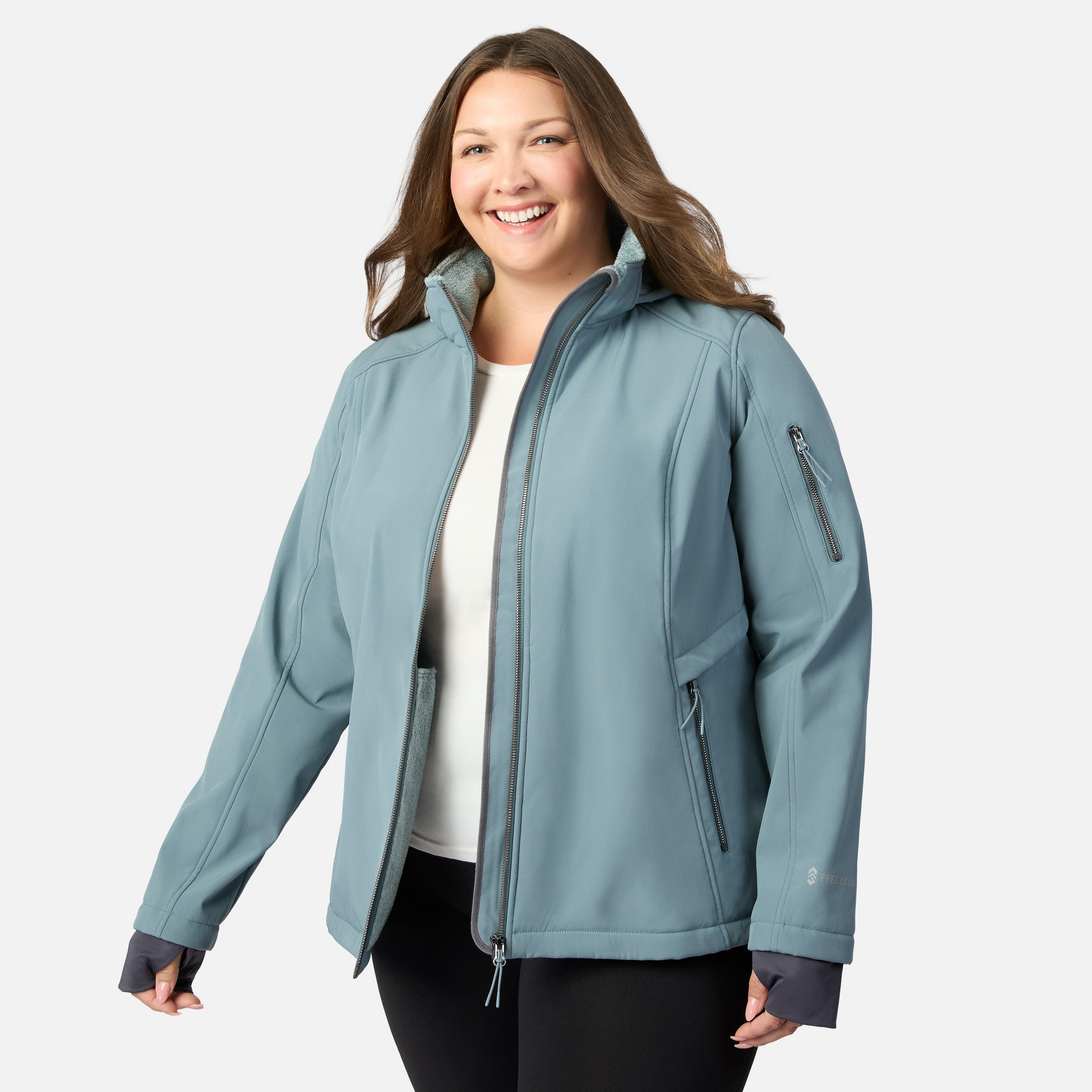 Free Country Women's Plus Size Aeris II Super Softshell® Jacket