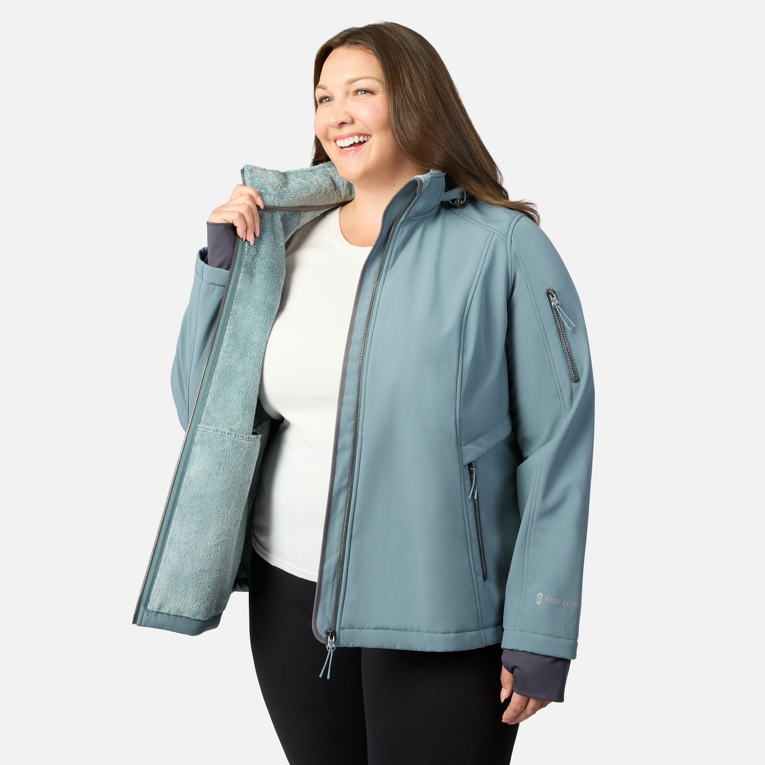 Free Country Women's Plus Size Aeris II Super Softshell® Jacket