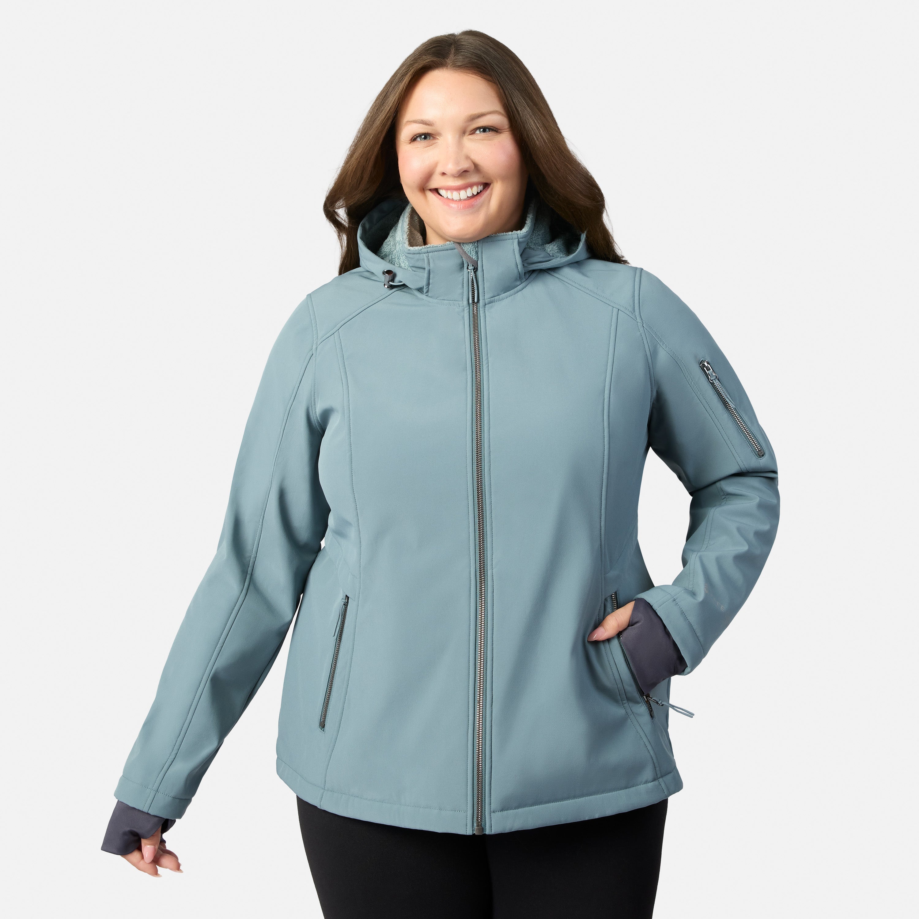 Free Country Women's Plus Size Aeris II Super Softshell® Jacket