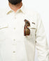 Off The Grid Surplus Earl Denim Shirt - Natural