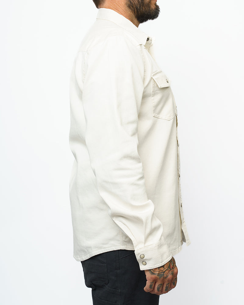 Off The Grid Surplus Earl Denim Shirt - Natural