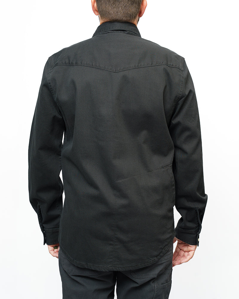 Off The Grid Surplus Earl Denim Shirt - Vintage Black
