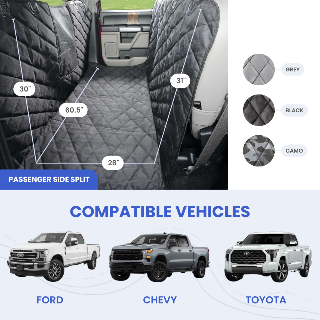 4Knines Floor Hammock for Crew Cab Trucks - Passenger Side