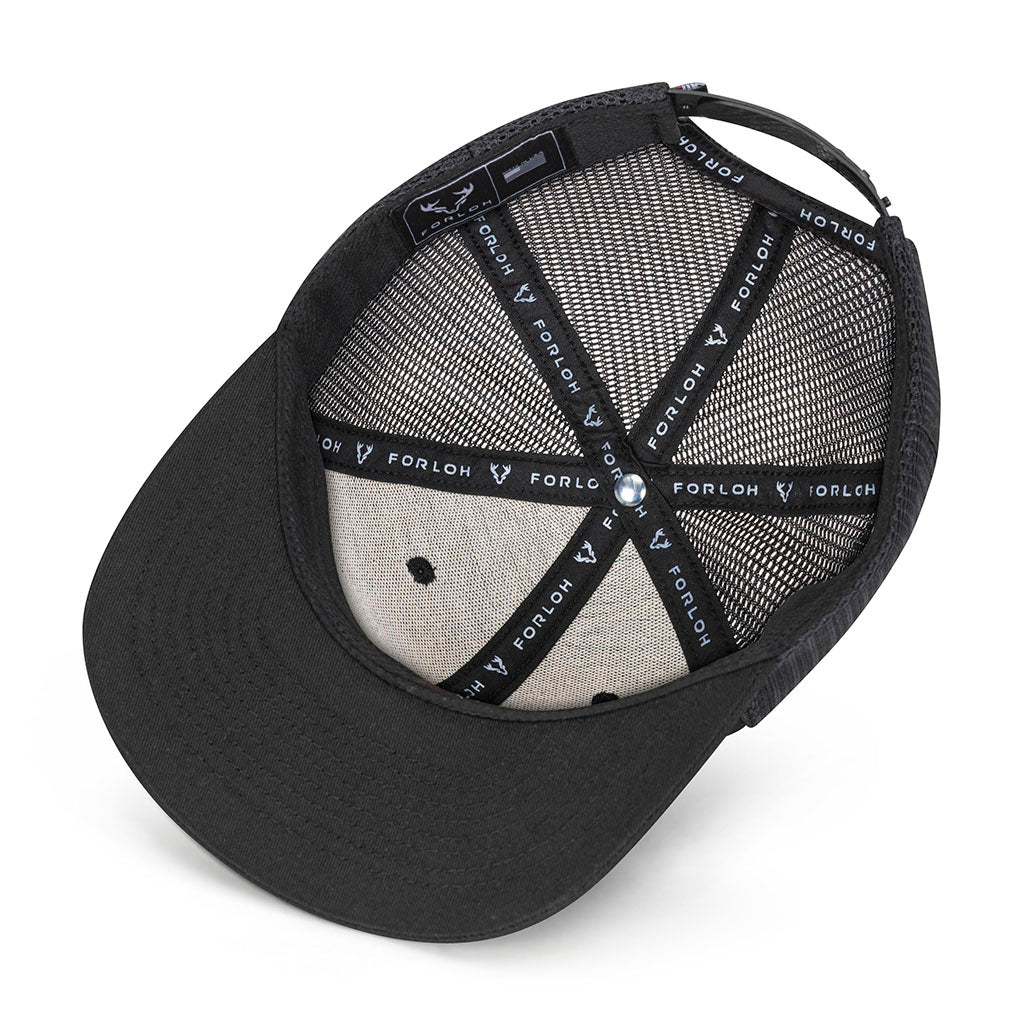 USA Stripe Patch Mesh Hat by FORLOH
