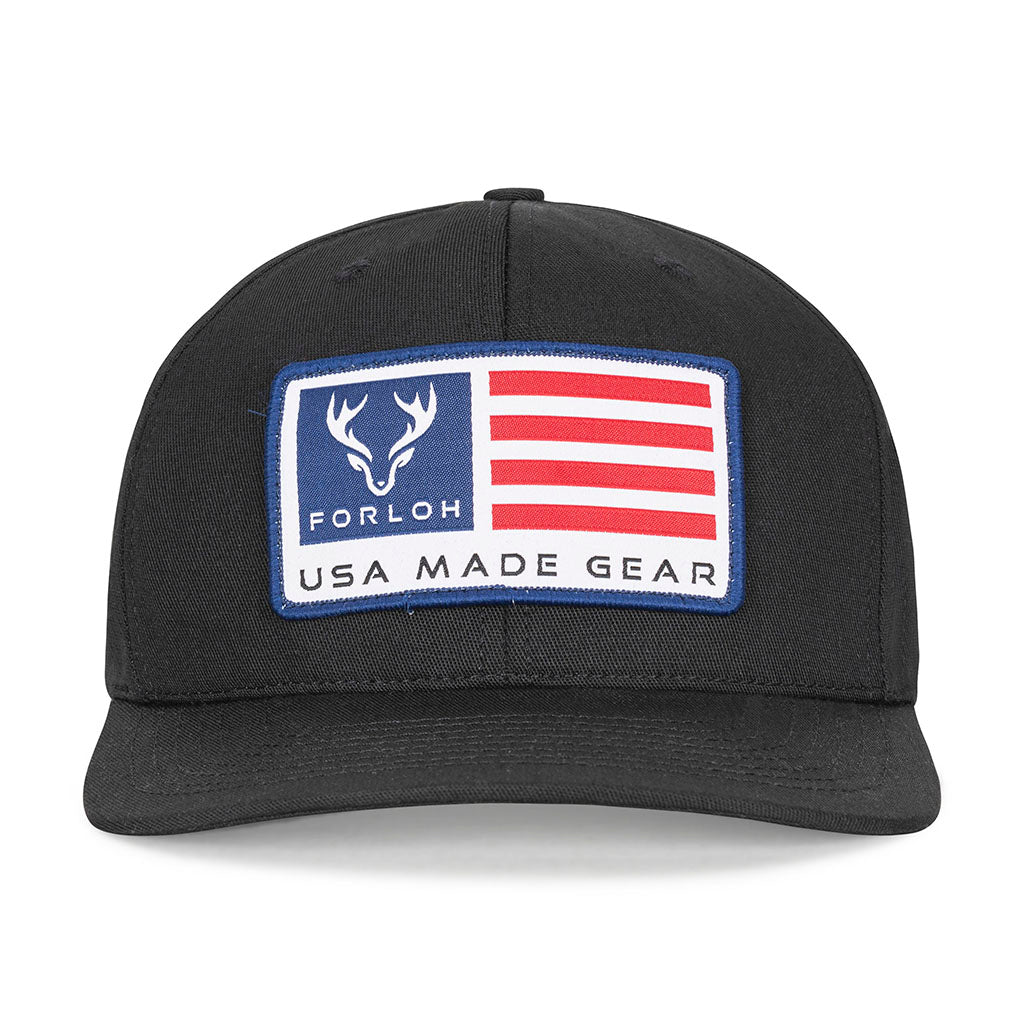 USA Flag Patch Twill Hat by FORLOH