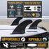 FRP Surf Fins by Ho Stevie!
