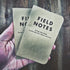 Recycled Firefighter Field Notes Notebook Graph Paper — product view 7