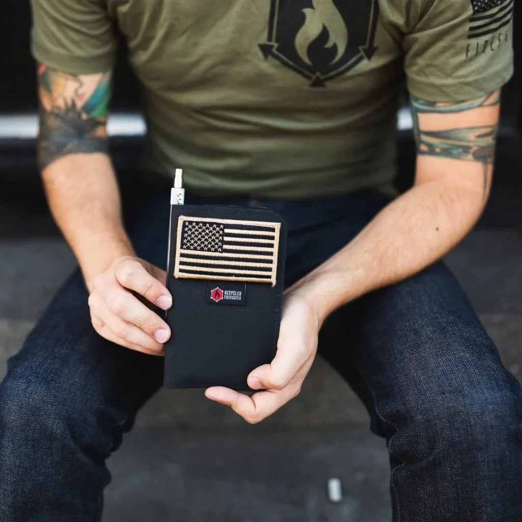 Recycled Firefighter Field Notes Wallet — product view 22