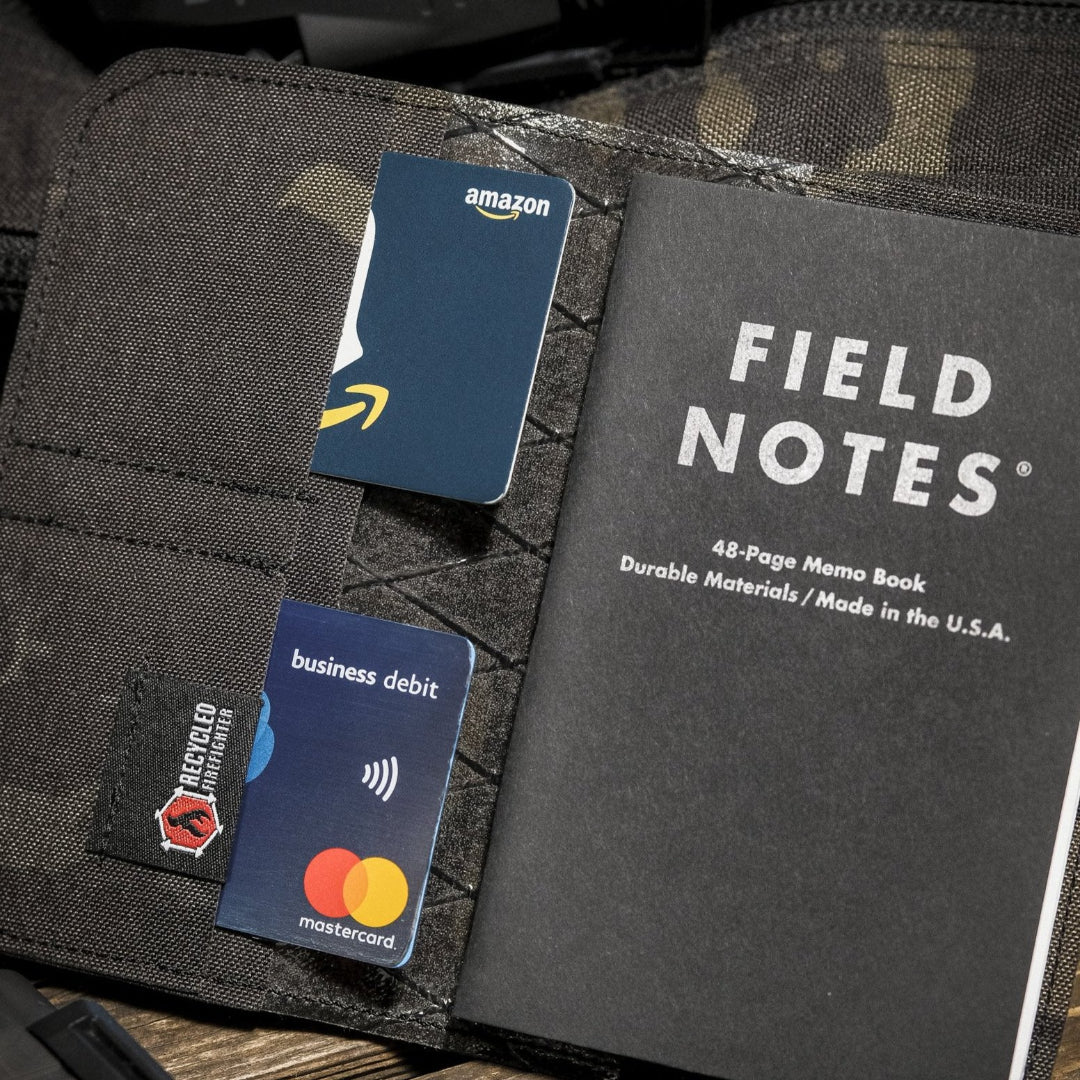 Recycled Firefighter Field Notes Wallet — product view 20