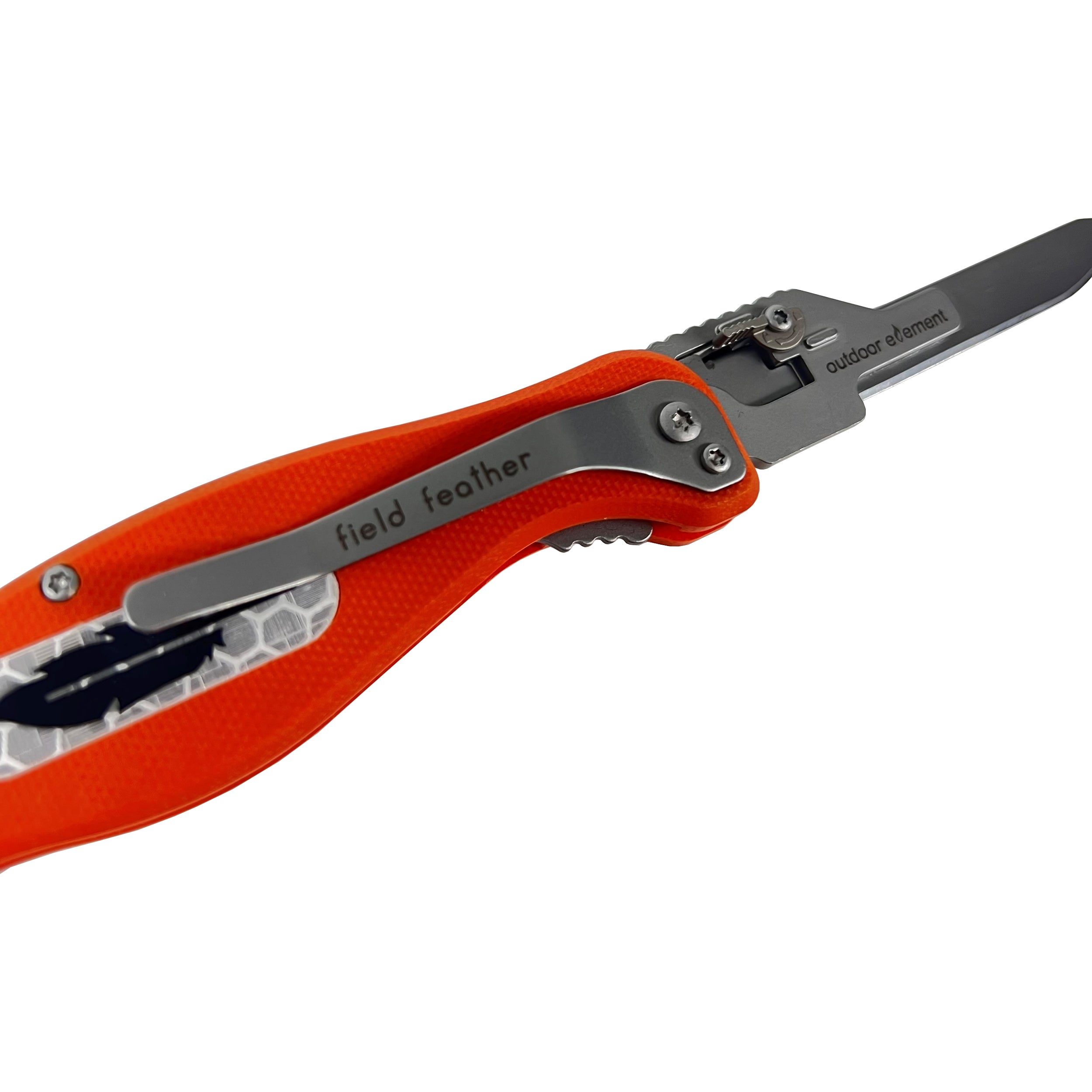 Outdoor Element Field Feather - Replaceable Blade Folding Knife