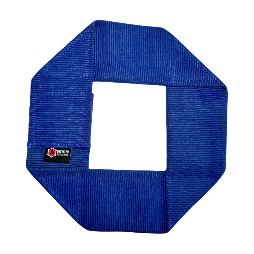 Recycled Firefighter Fire Hose Dog Frisbee — product view 6