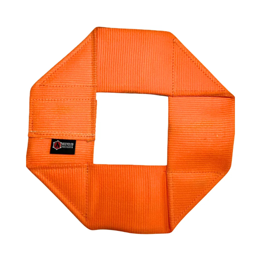 Recycled Firefighter Fire Hose Dog Frisbee — product view 1