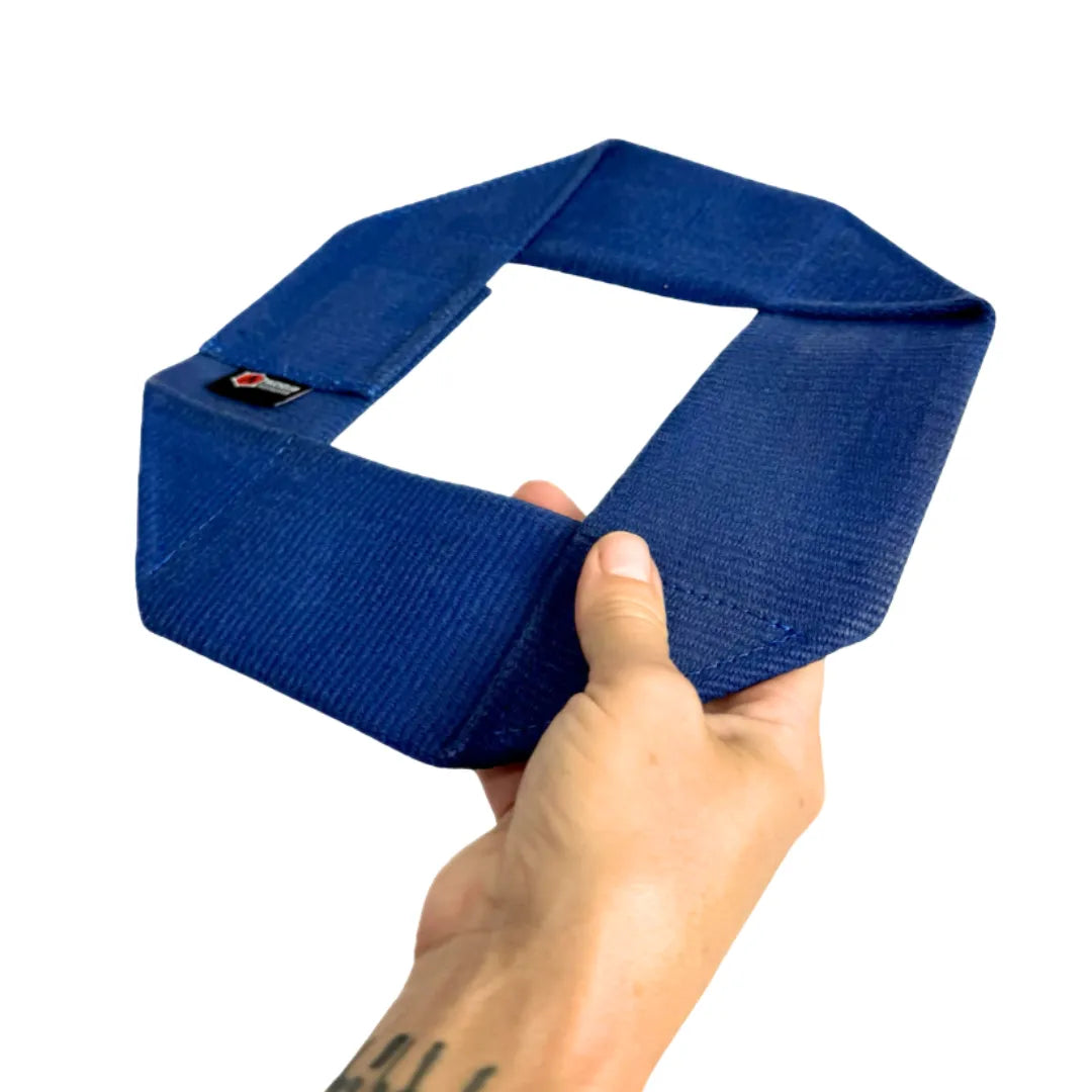 Recycled Firefighter Fire Hose Dog Frisbee — product view 7