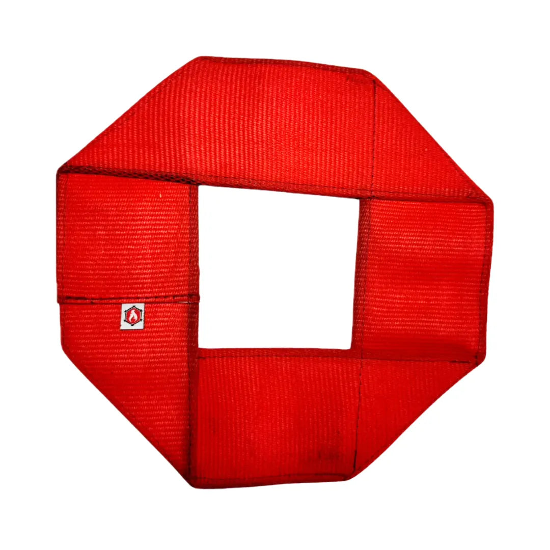 Recycled Firefighter Fire Hose Dog Frisbee — product view 4