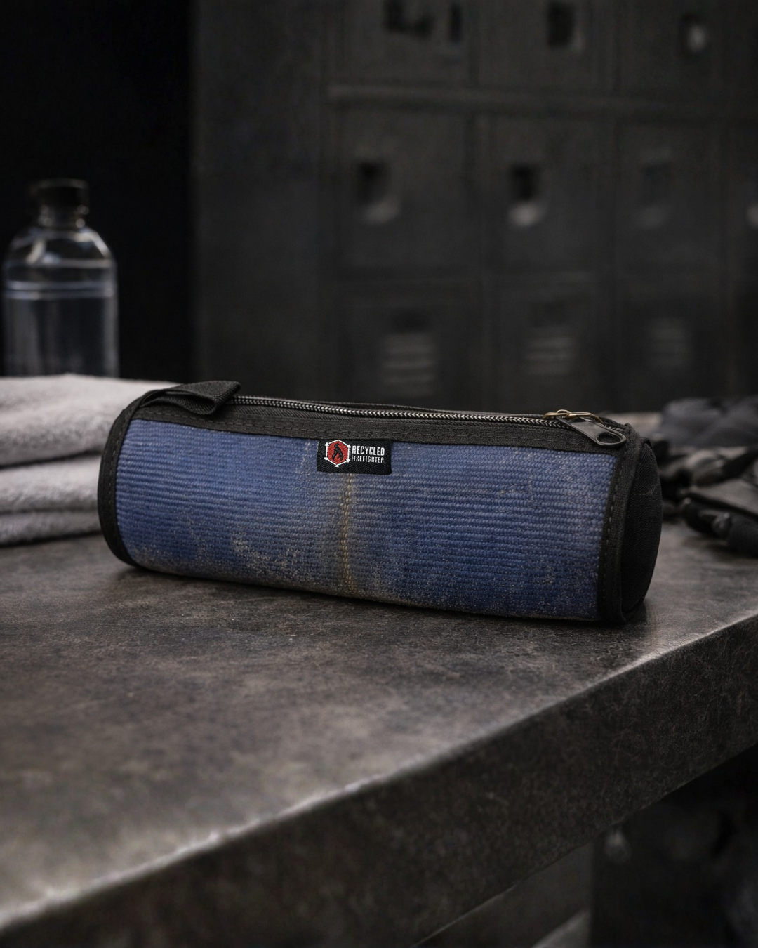 Recycled Firefighter Fire Hose Dopp Kit — product view 16