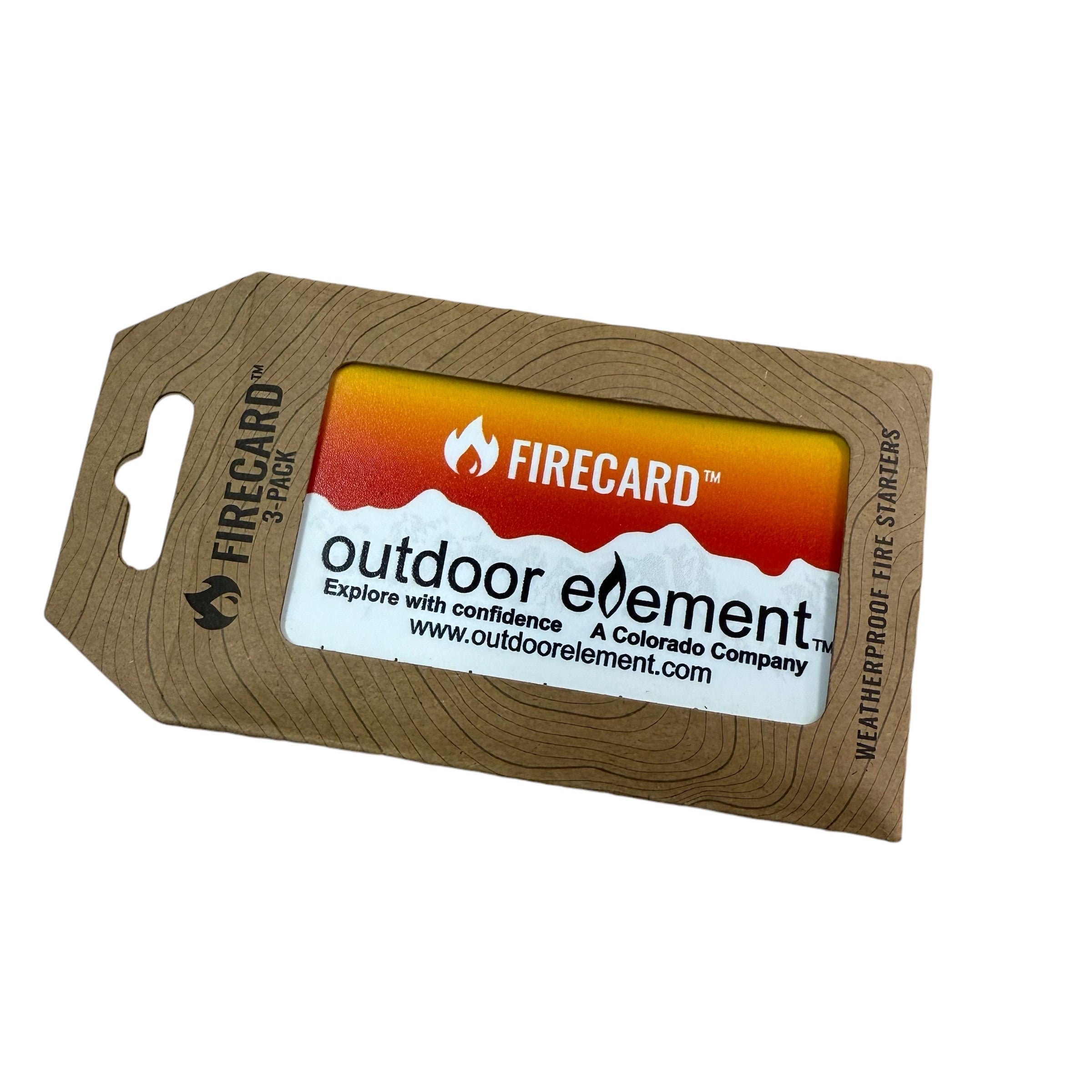 Outdoor Element FireCard™ by Wazoo 3pk