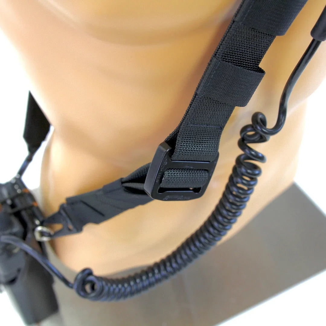 Recycled Firefighter Firefighter Radio Strap — product view 9
