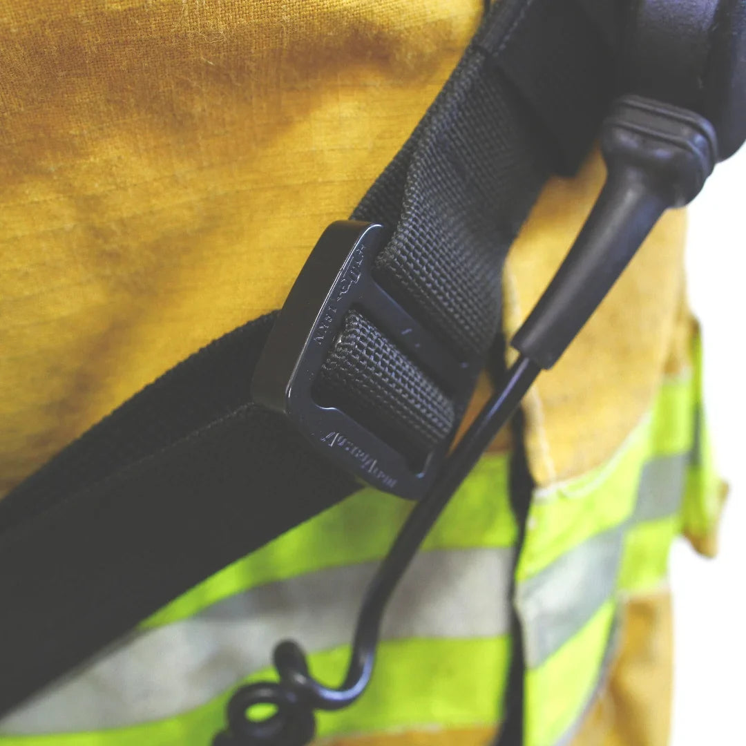 Recycled Firefighter Firefighter Radio Strap — product view 11
