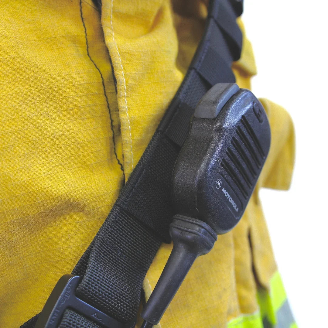 Recycled Firefighter Firefighter Radio Strap — product view 12