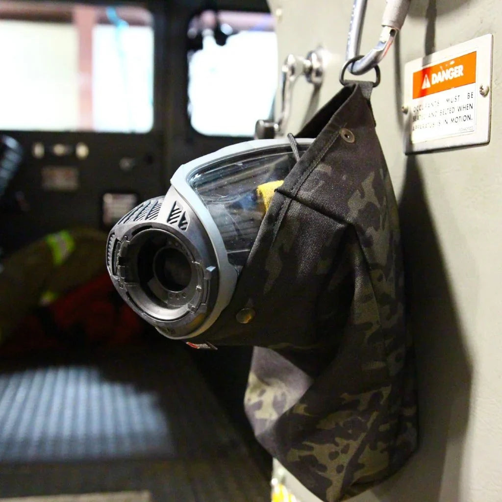 Recycled Firefighter Firefighter SCBA Mask Bag — product view 6