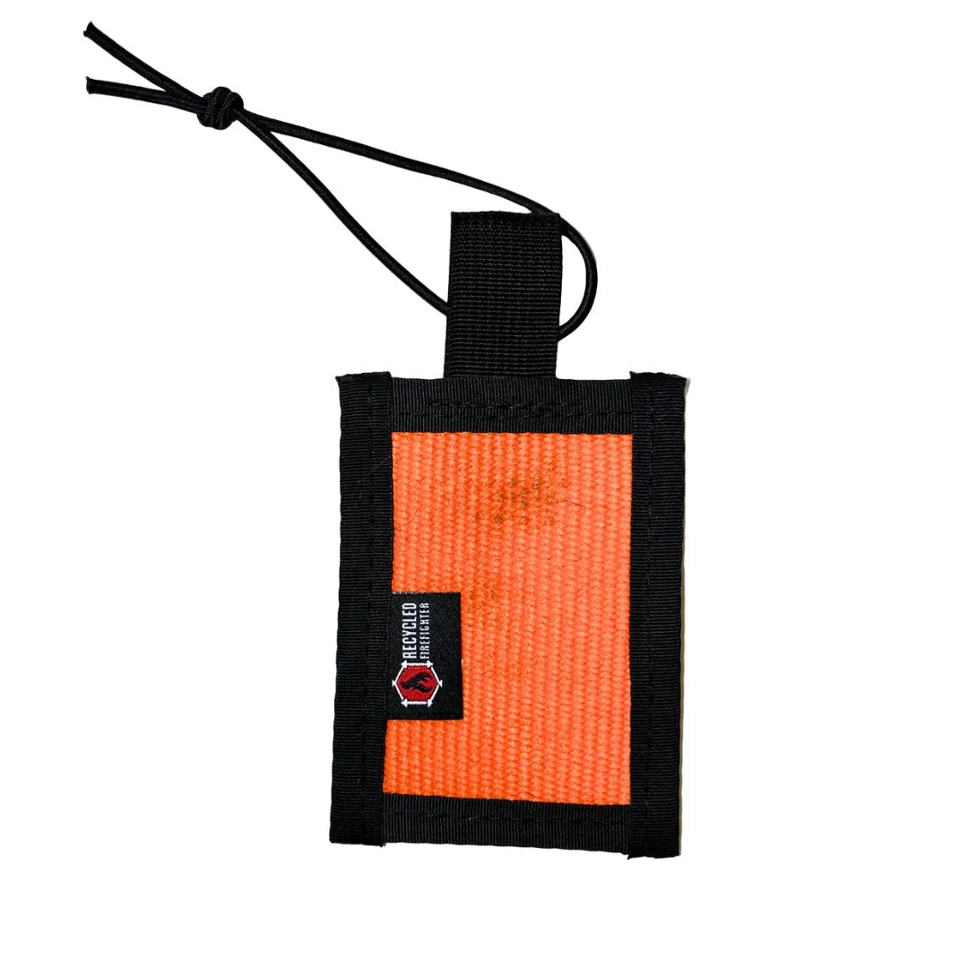 Recycled Firefighter Firehose Luggage Tag — product view 10