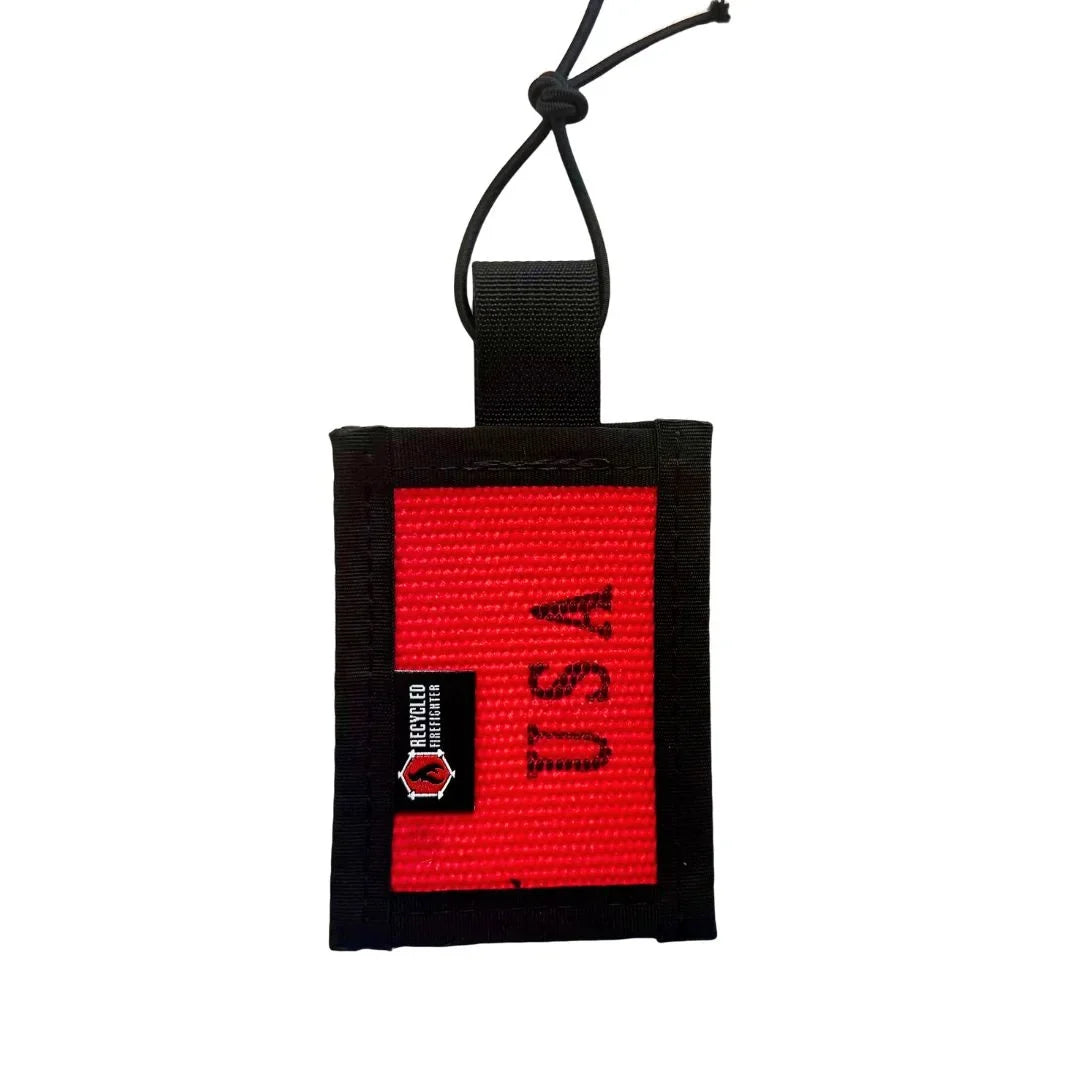 Recycled Firefighter Firehose Luggage Tag — product view 11