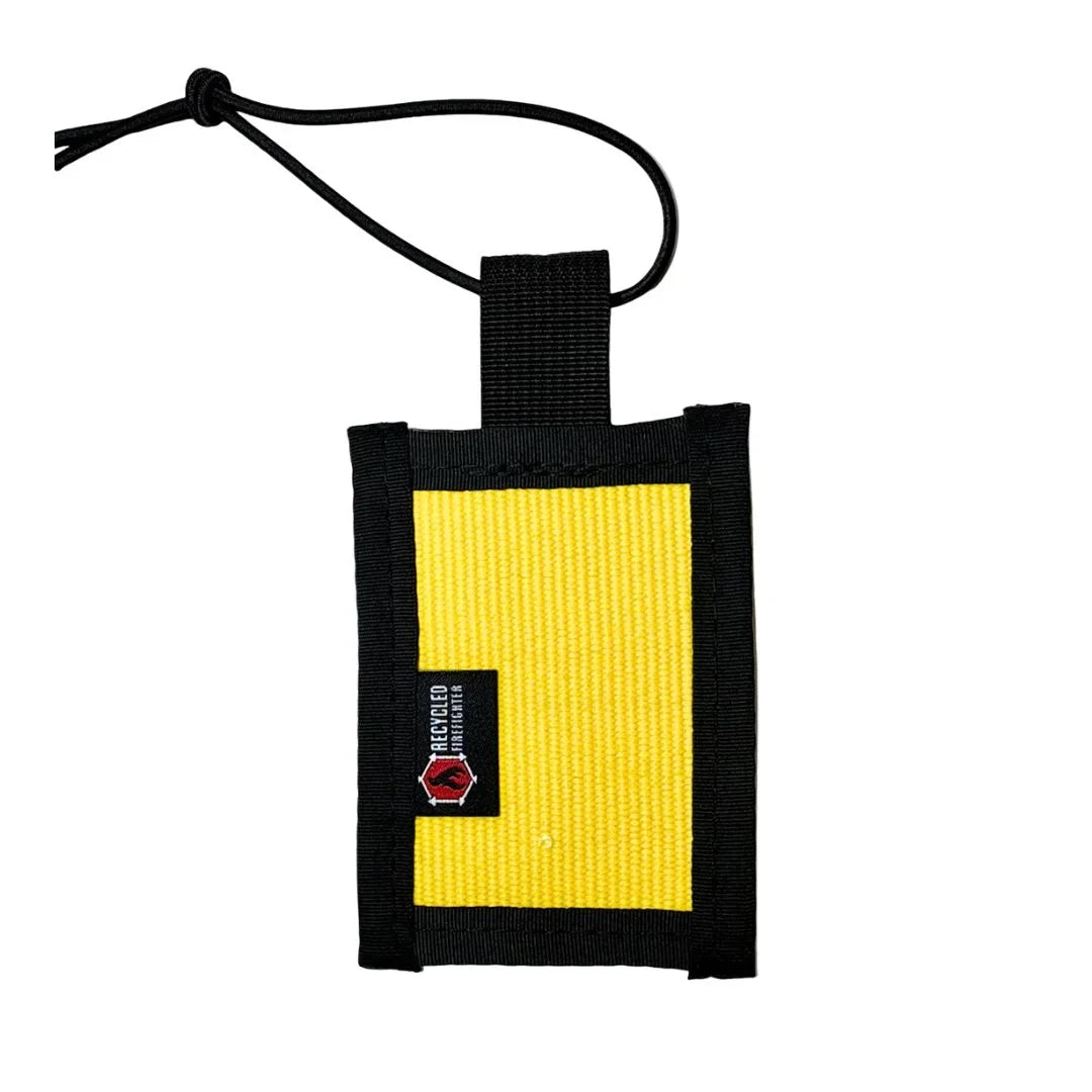Recycled Firefighter Firehose Luggage Tag — product view 7