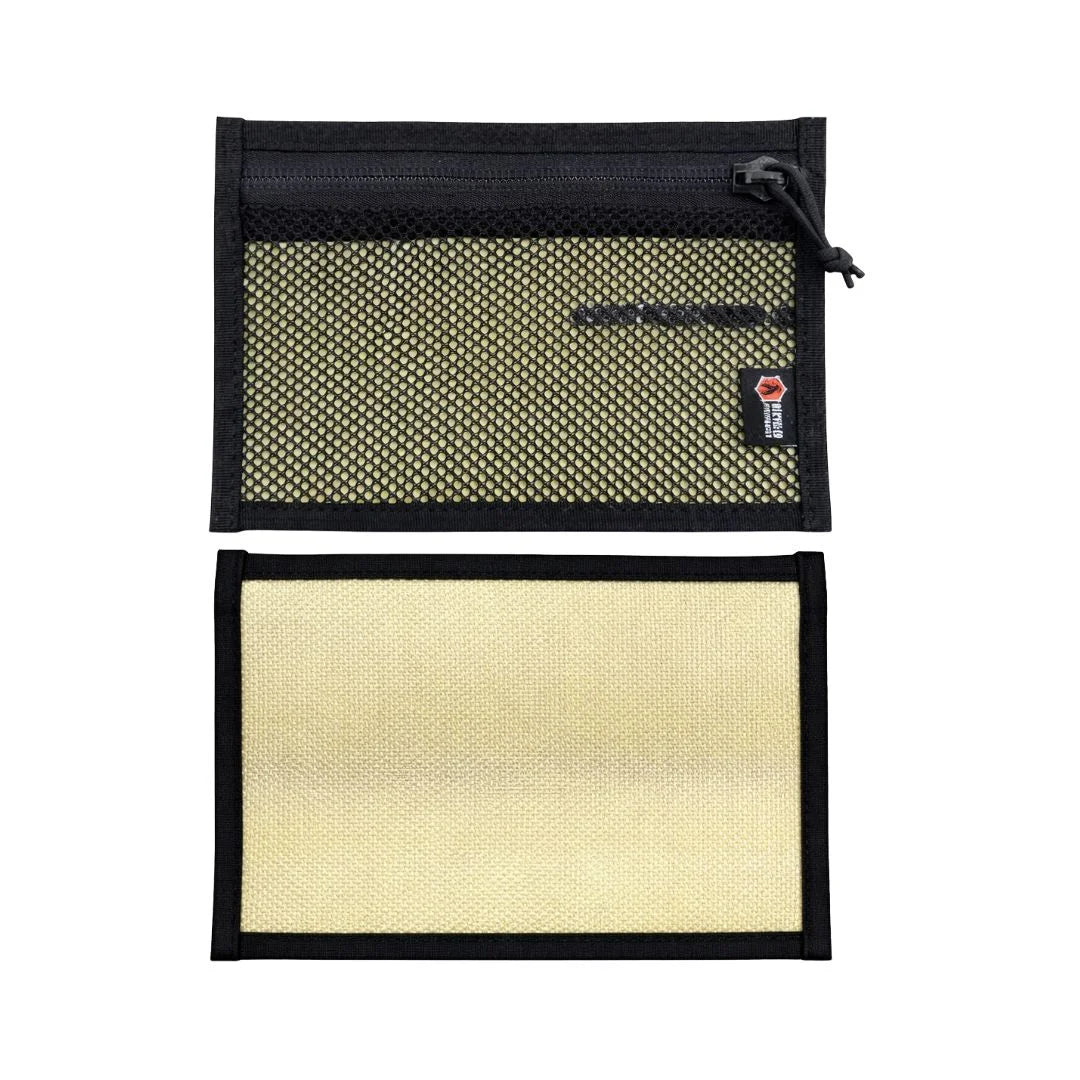 Recycled Firefighter Flat EDC Pouch - Firehose Edition — product view 9