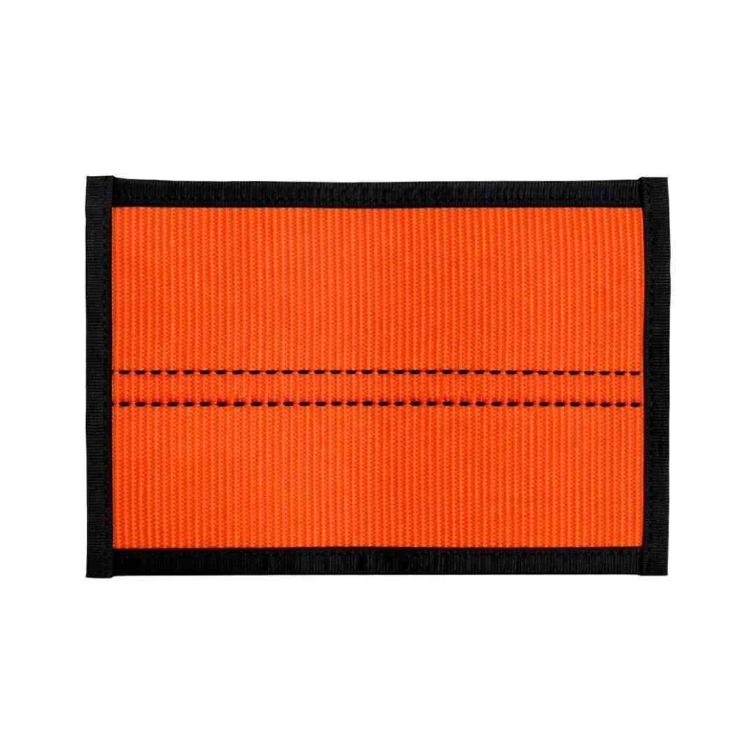 Recycled Firefighter Flat EDC Pouch - Firehose Edition — product view 26