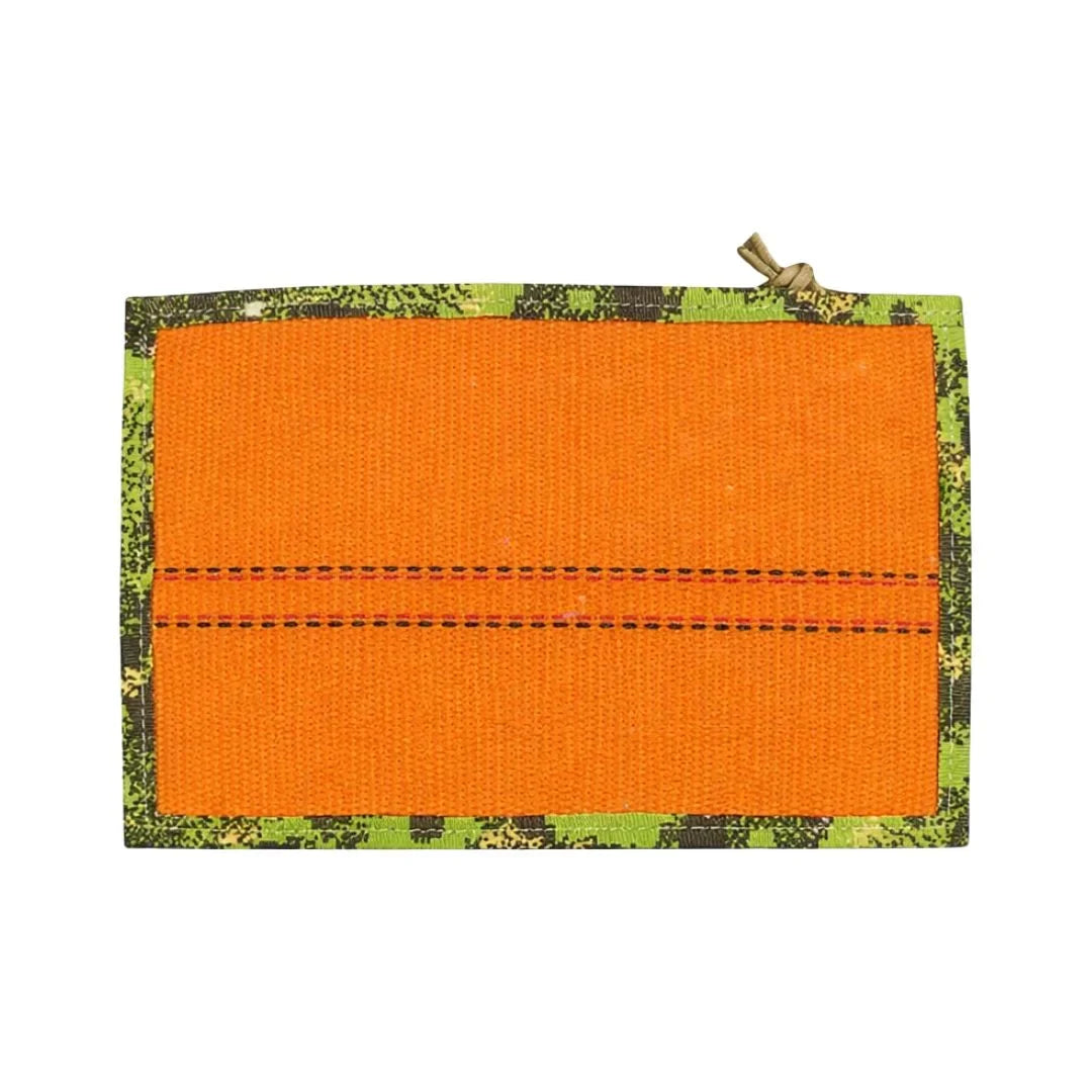 Recycled Firefighter Flat EDC Pouch - Firehose Edition — product view 29
