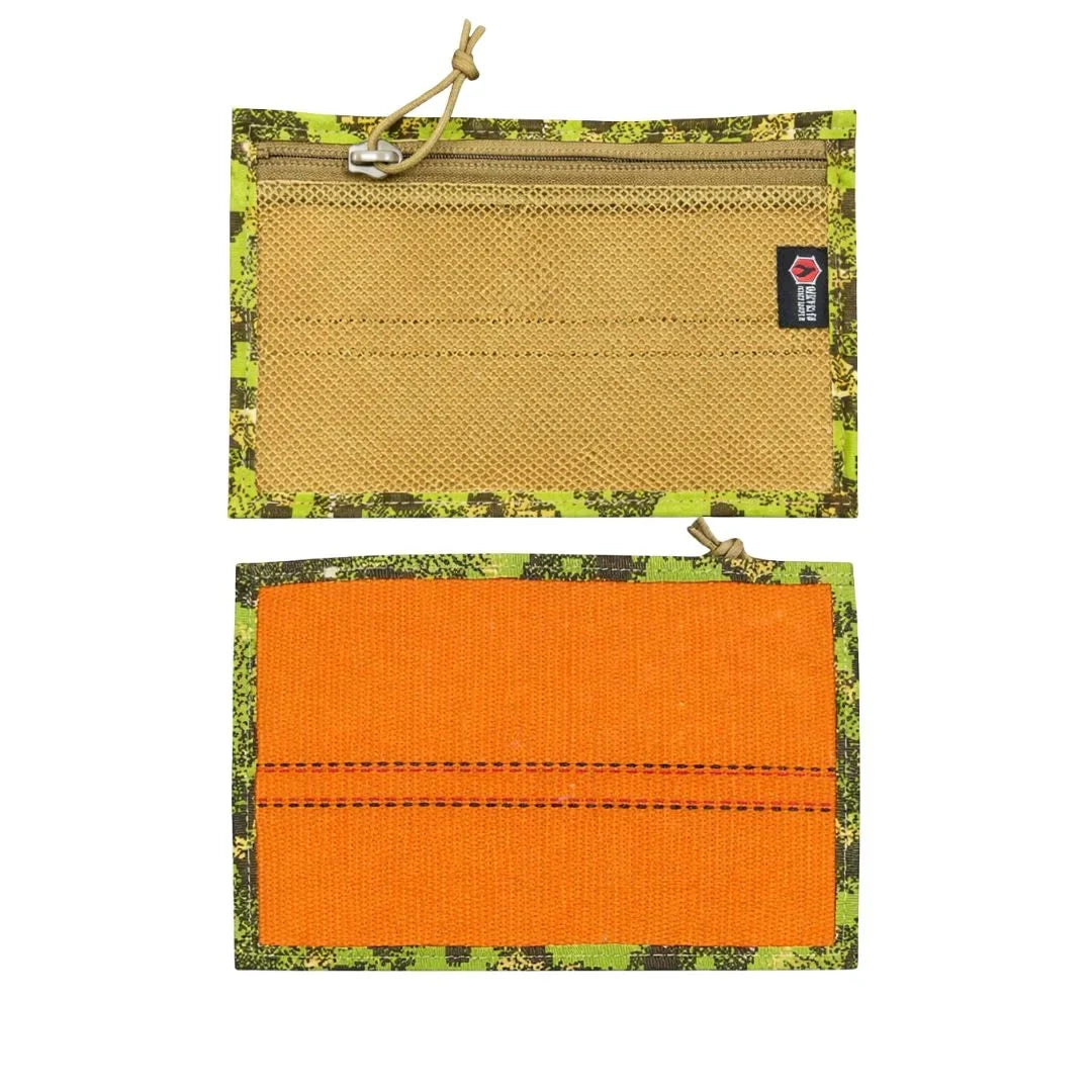 Recycled Firefighter Flat EDC Pouch - Firehose Edition — product view 30