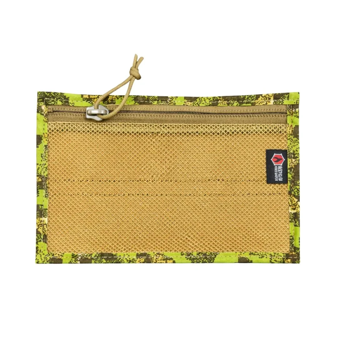 Recycled Firefighter Flat EDC Pouch - Firehose Edition — product view 28