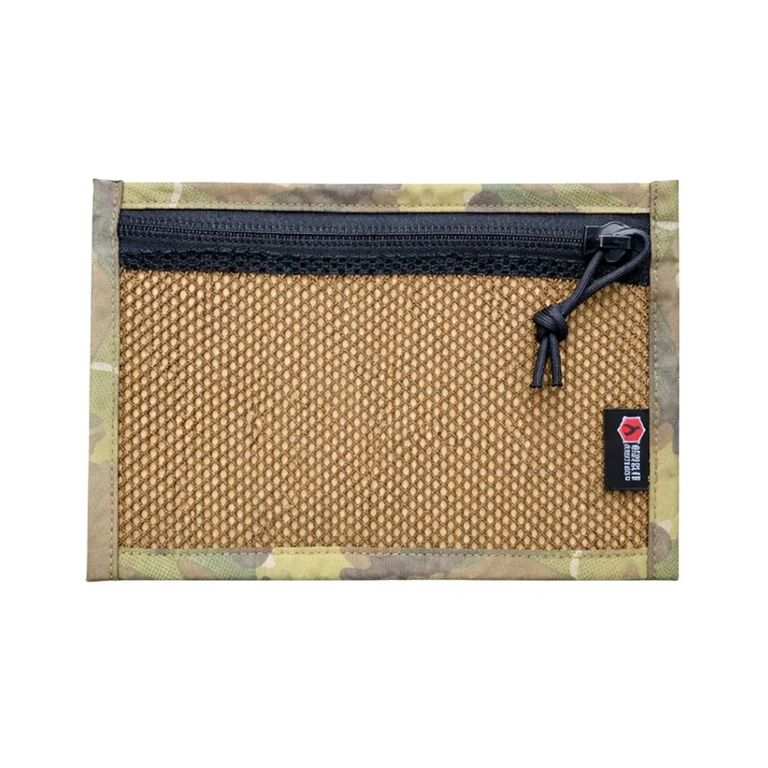 Recycled Firefighter Flat EDC Pouch - Firehose Edition — product view 22