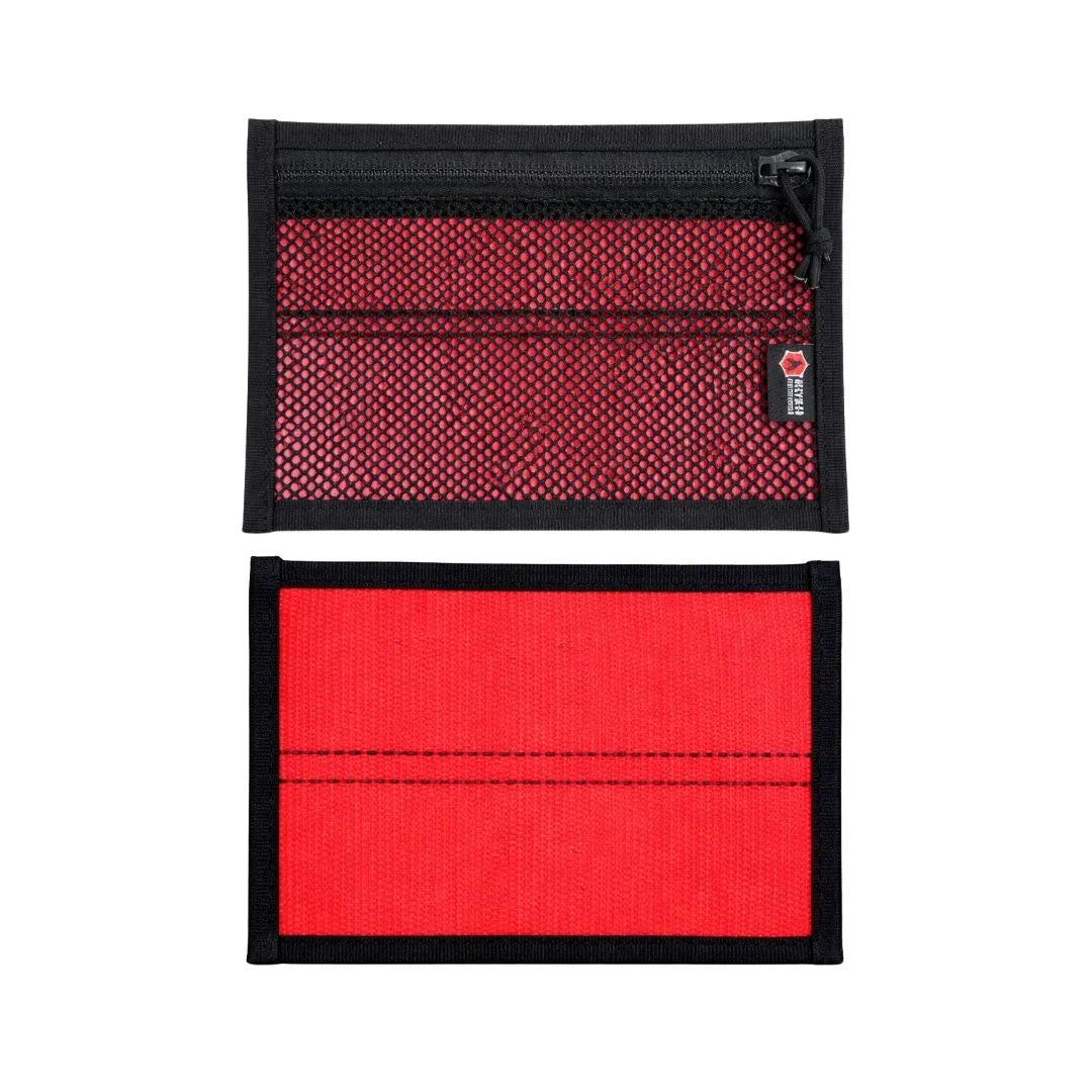 Recycled Firefighter Flat EDC Pouch - Firehose Edition — product view 15