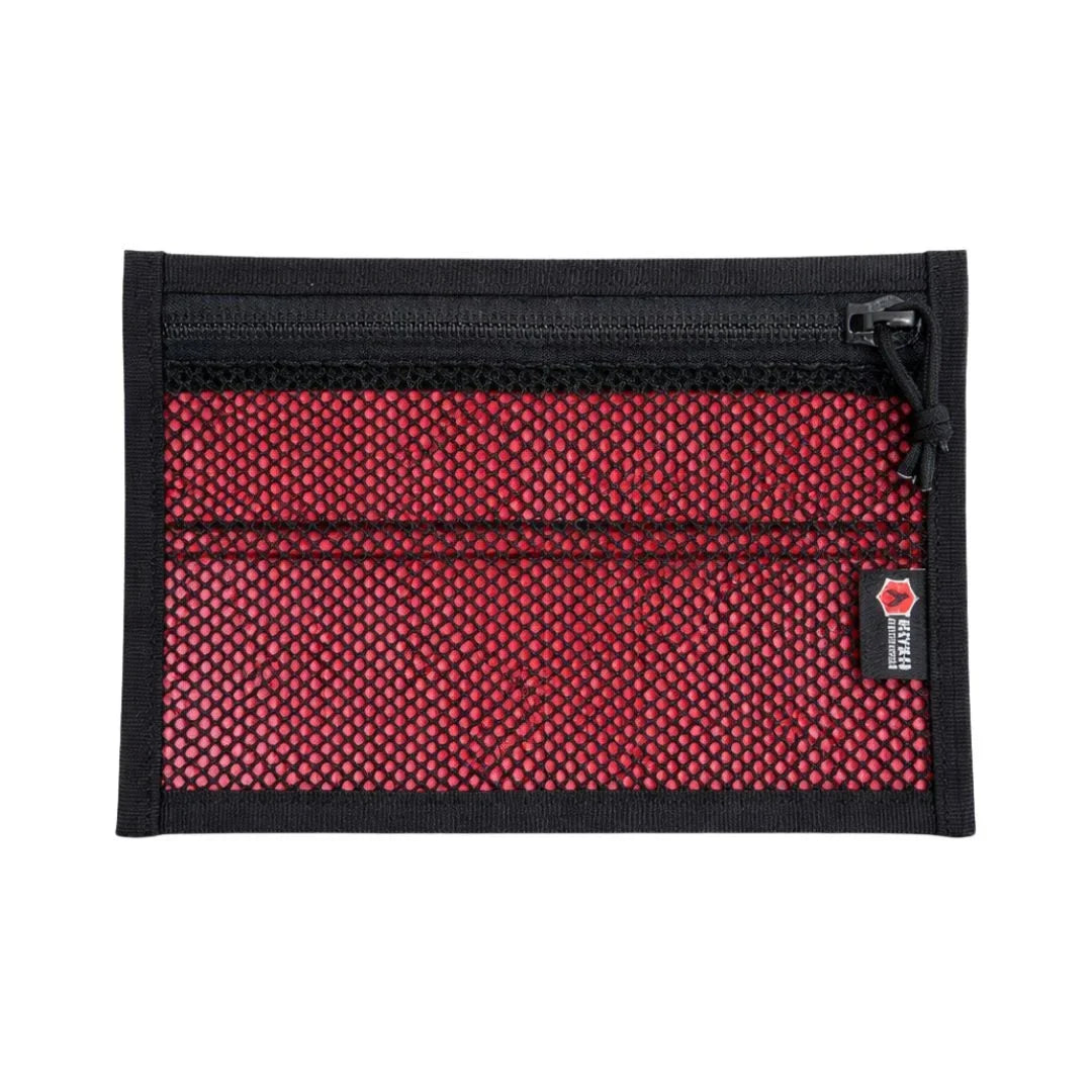 Recycled Firefighter Flat EDC Pouch - Firehose Edition — product view 13