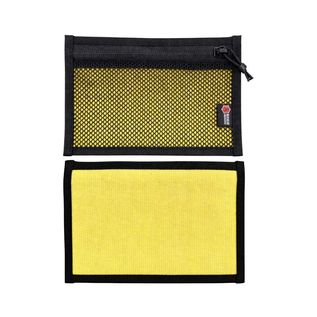 Recycled Firefighter Flat EDC Pouch - Firehose Edition — product view 6