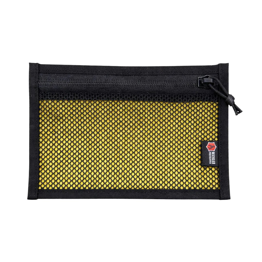 Recycled Firefighter Flat EDC Pouch - Firehose Edition — product view 4
