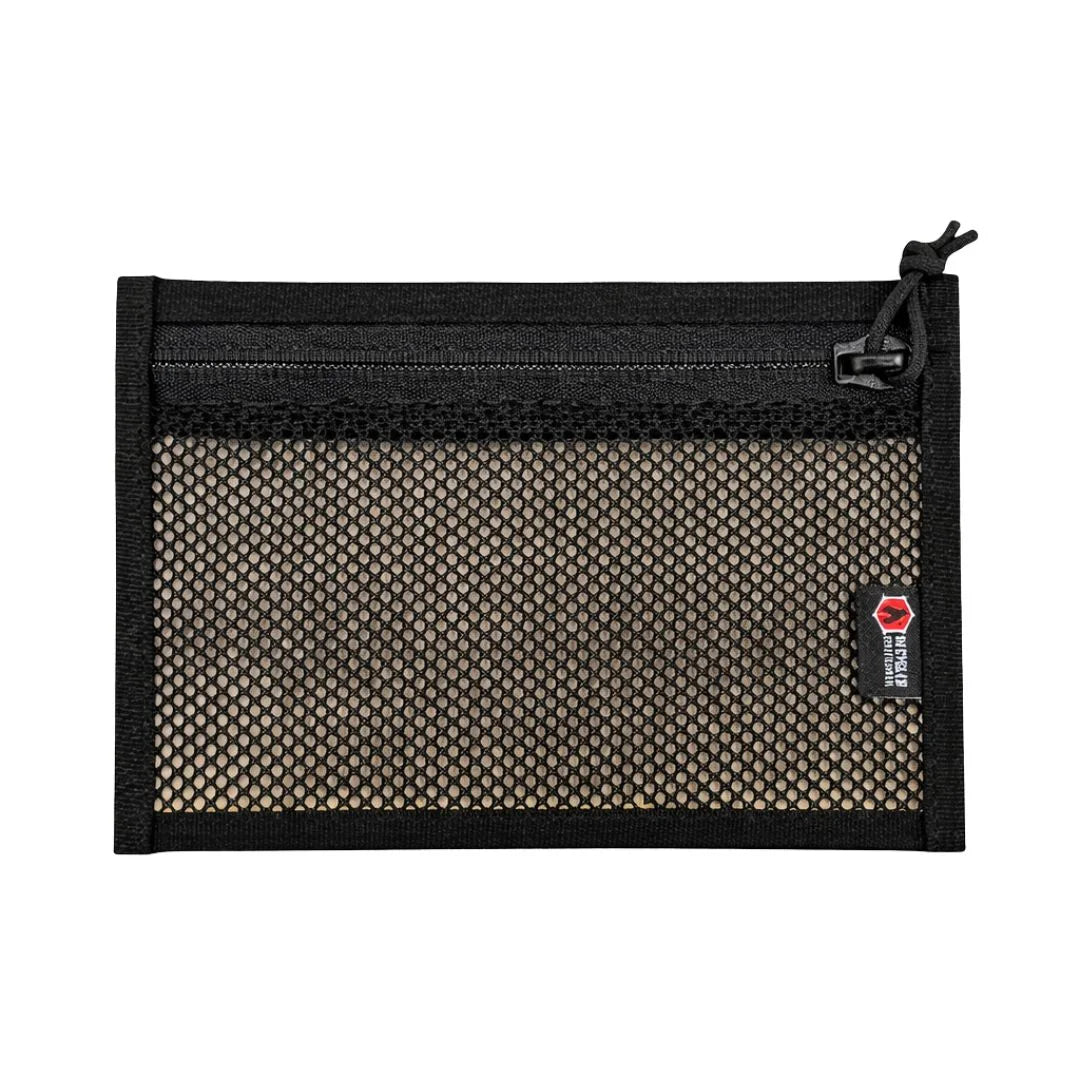 Recycled Firefighter Flat EDC Pouch - Firehose Edition — product view 10