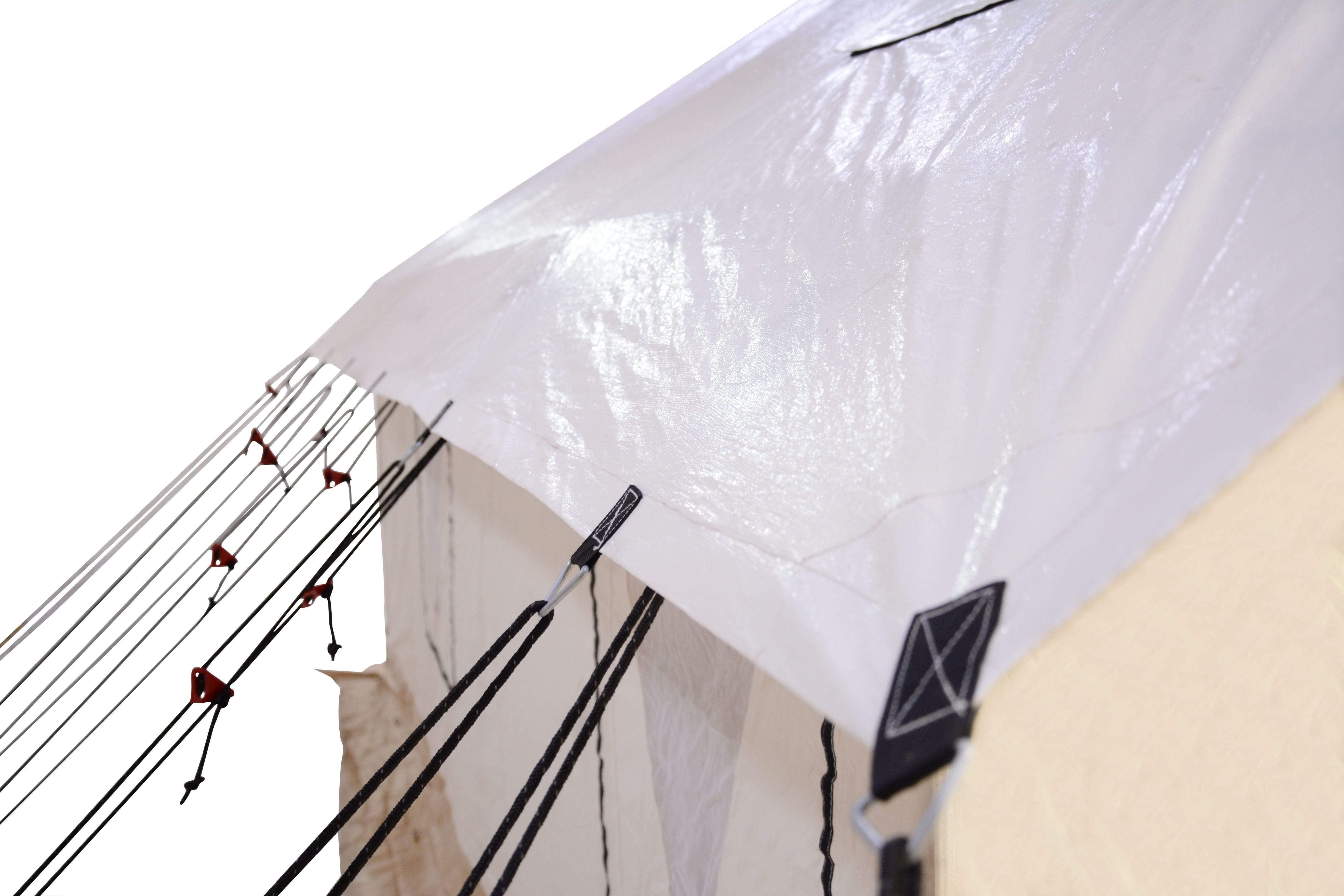 White Duck 10’x12’ Fly Sheet - Canvas Wall Tent