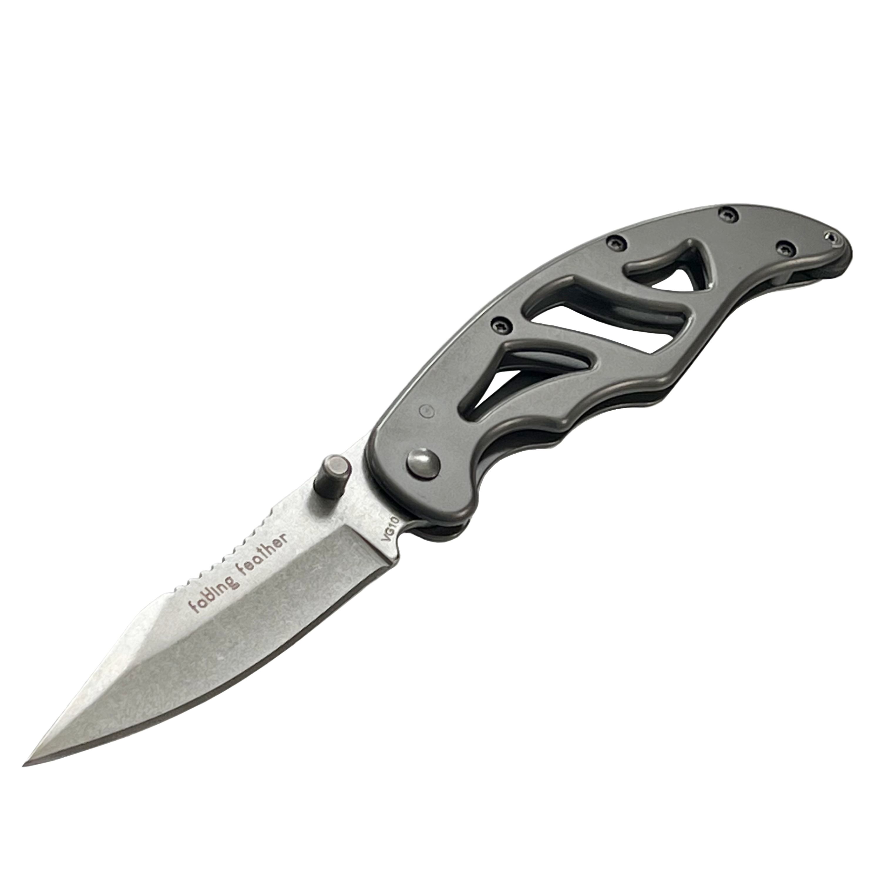 Outdoor Element Folding Feather EDC Pocketknife