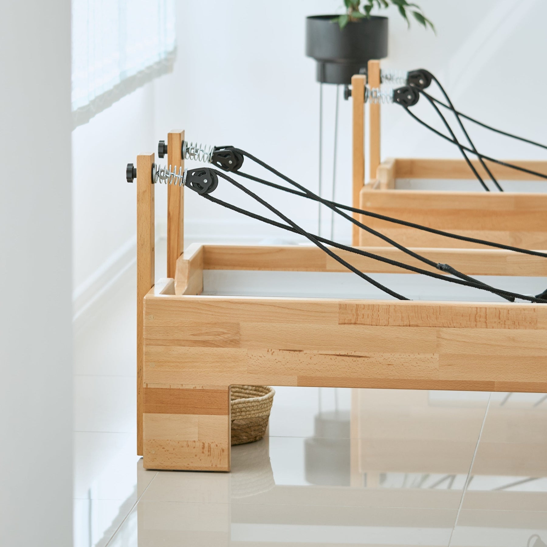 PersonalHour Pilates Reformer Wooden Frame — product view 1